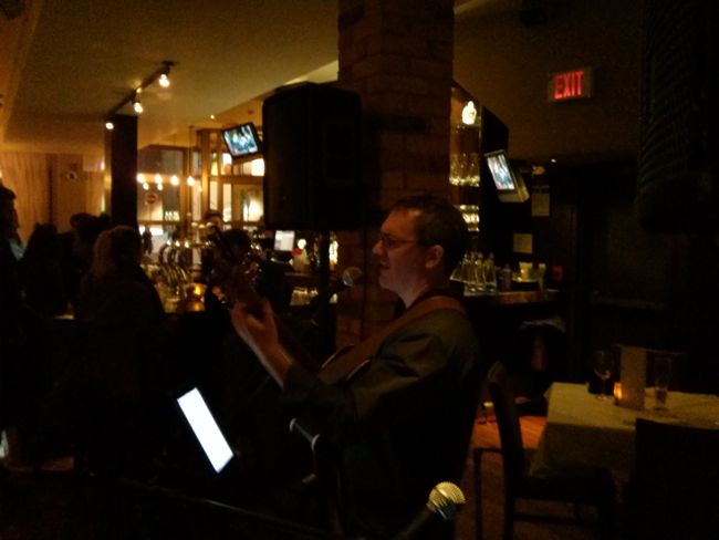 Dave Milliken Playing Guitar at Stella
